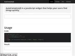 Sites similar to autocompletejs.com