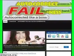 Sites similar to autocorrectfailness.com