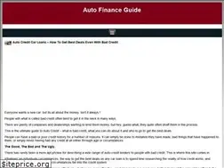 Sites similar to autocreditfinance.net