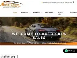 Sites similar to autocrewsales.com