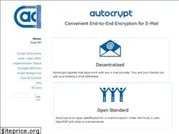 Sites similar to autocrypt.org