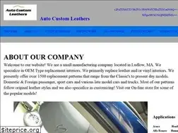 Sites similar to autocustomleathers.com