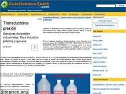 Sites similar to autodaewoospark.com