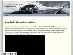 Sites similar to autodealerlicensenow.com