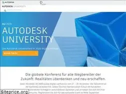 Sites similar to autodesk-university.de