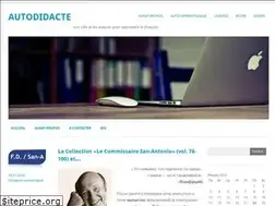 Sites similar to autodidacteblog.wordpress.com