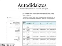 Sites similar to autodidaktos.com
