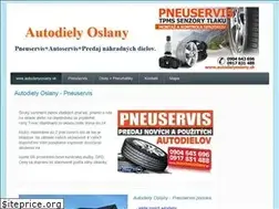 Sites similar to autodielyoslany.sk