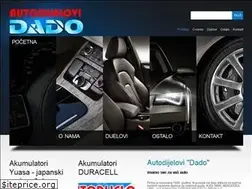 Sites similar to autodijelovi-dado.hr