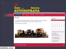 Sites similar to autodopravakosco.cz