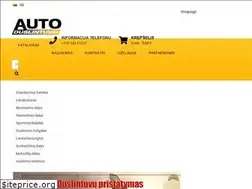 Sites similar to autoduslintuvai.lt