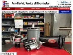 Sites similar to autoelectricservicebloomington.com