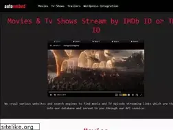 Sites similar to autoembed.me