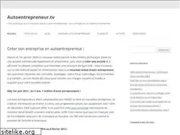 Sites similar to autoentrepreneur.tv