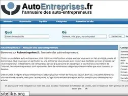 Sites similar to autoentreprises.fr