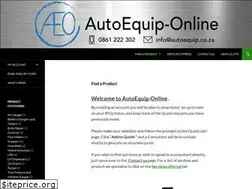 Sites similar to autoequipment.co.za