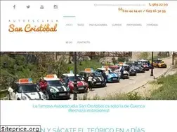 Sites similar to autoescuela-sancristobal.com