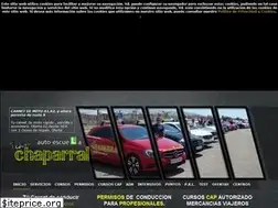 Sites similar to autoescuelachaparral.es