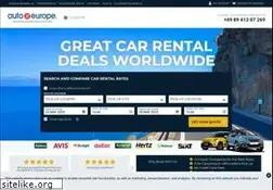 Sites similar to autoeurope.eu