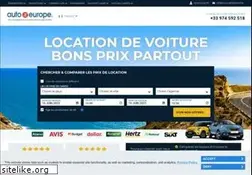 Sites similar to autoeurope.fr