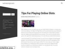 Sites similar to autoeuropecars.com