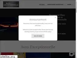 Sites similar to autoexceptionnelle.ca