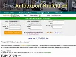 Sites similar to autoexport-krefeld.de