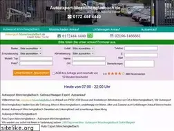 Sites similar to autoexport-moenchengladbach.de