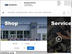Sites similar to autofairsubaru.net