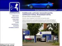 Sites similar to autofenyezes.eu
