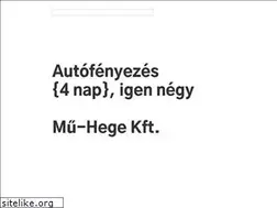 Sites similar to autofenyezese.hu