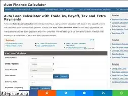 Sites similar to autofinancecalculator.org