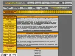 Sites similar to autogrammadressen.net