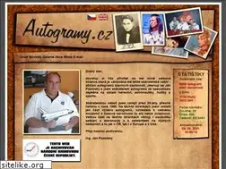 Sites similar to autogramy.cz
