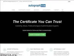 Sites similar to autographcoa.com