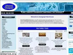 Sites similar to autographwarehouse.com