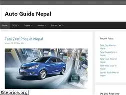 Sites similar to autoguidenepal.com