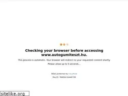 Sites similar to autogumiteszt.hu