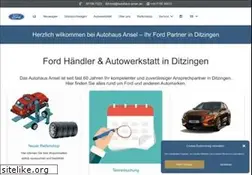 Sites similar to autohaus-ansel.de