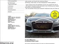 Sites similar to autohaus-carstenbuerger.de
