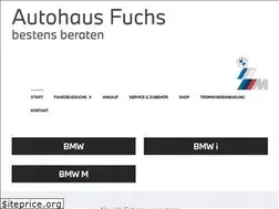 Sites similar to autohaus-fuchs.de