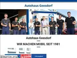 Sites similar to autohaus-geesdorf.de