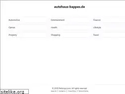 Sites similar to autohaus-kappes.de