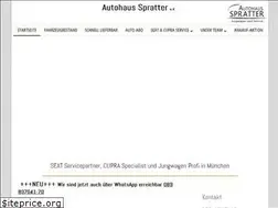 Sites similar to autohaus-spratter.de