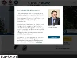 Sites similar to autohaus-ulmer.de