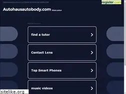Sites similar to autohausautobody.com