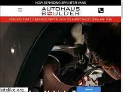 Sites similar to autohausboulder.com