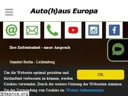 Sites similar to autohauseuropa.de