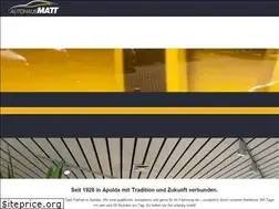Sites similar to autohausmatt.de