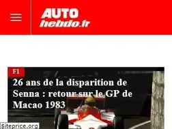 Sites similar to autohebdo.fr